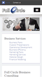 Mobile Screenshot of fullcirclebusinessconsulting.com